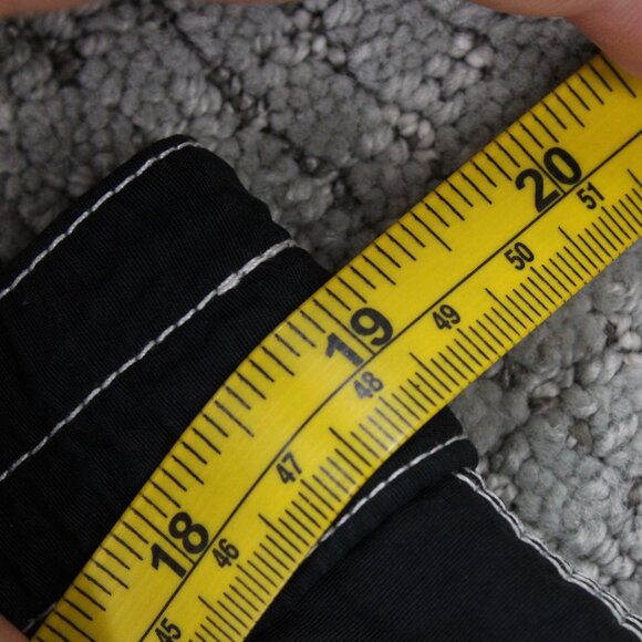 Polo By Ralph Lauren Board Shorts Mens XL Black Drawstring Pony Embroidered Y2k - Picture 7 of 10